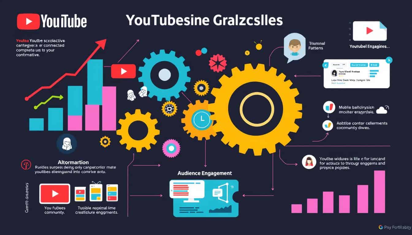 YouTube growth strategies graphic