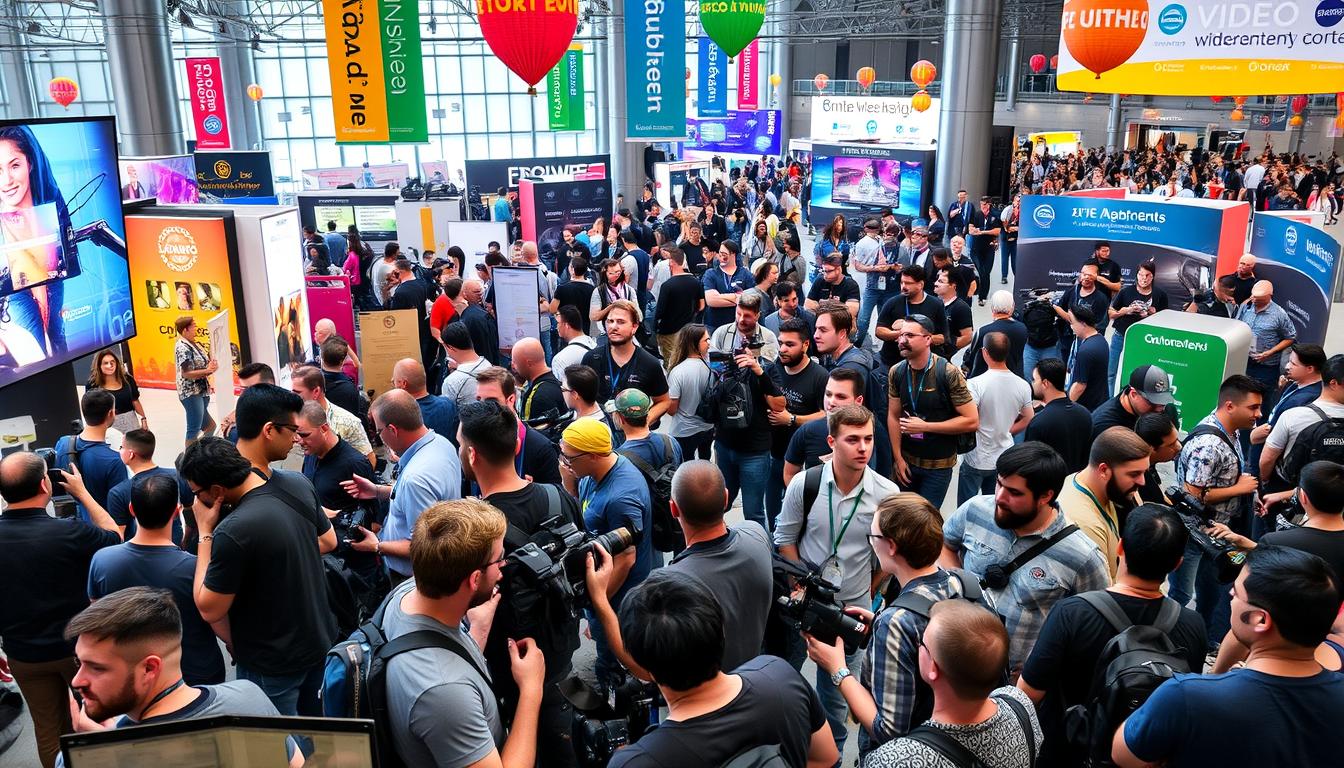 video content creators at Vidsummit 2024