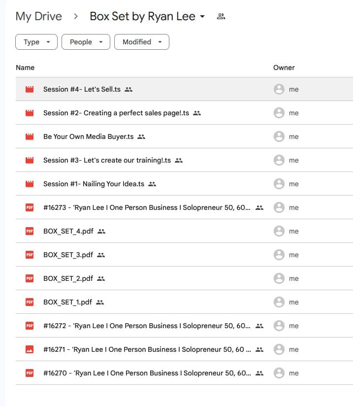 Box Set by Ryan Lee - Image 3