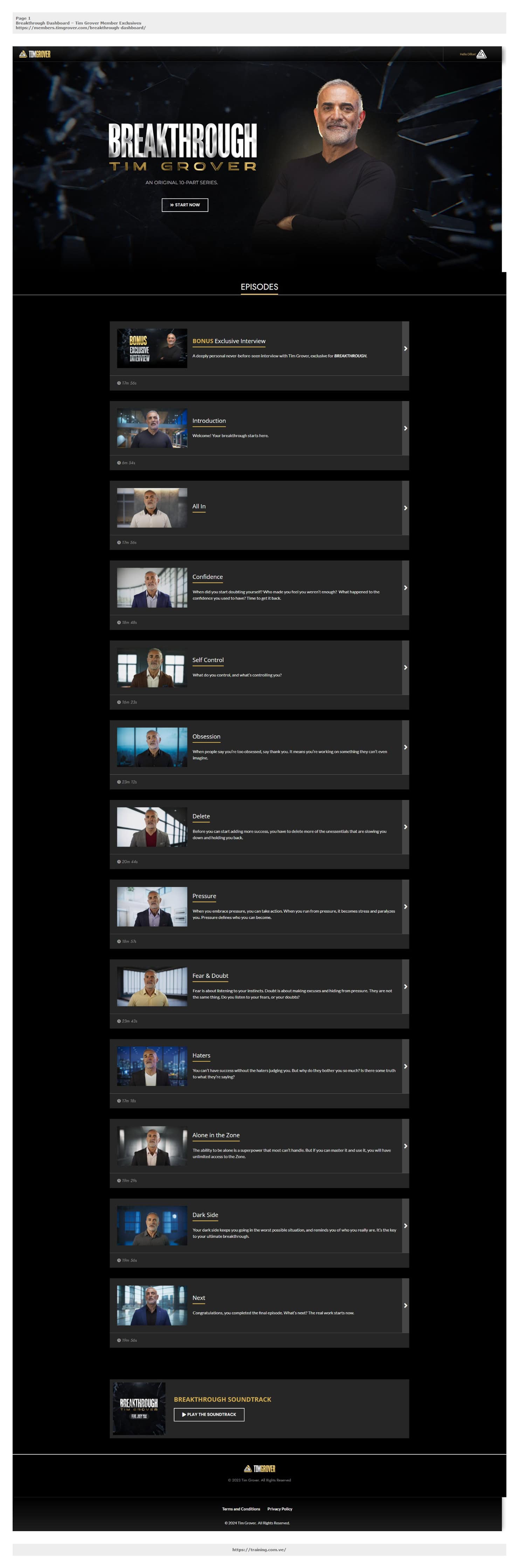 Breakthrough by Tim Grover - Image 4