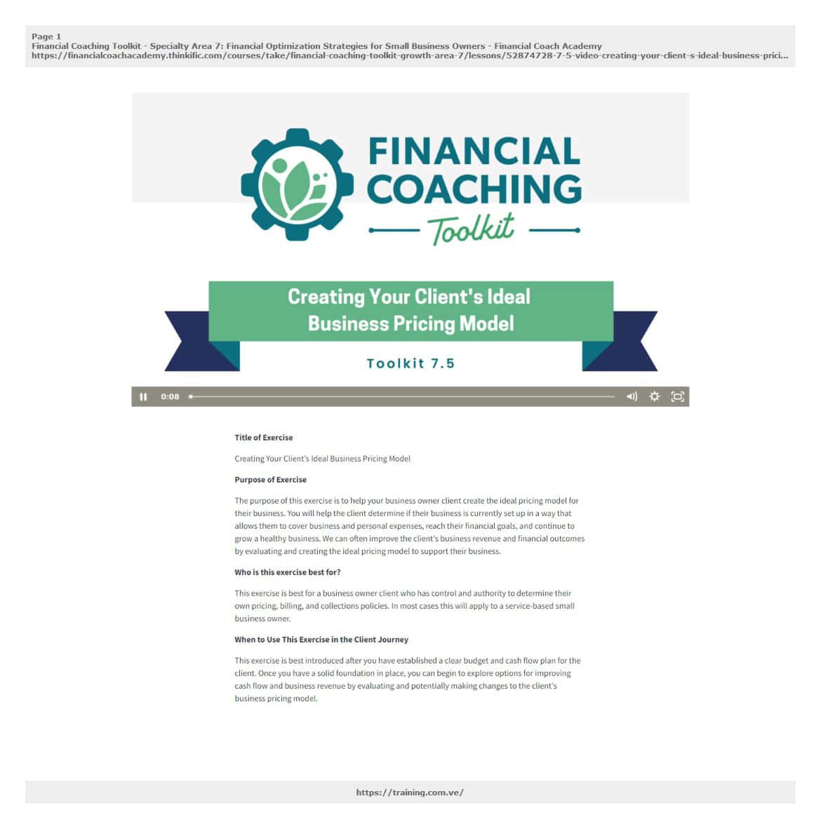 Financial Optimization Strategies for Small Business Owners Financial Coaching Toolkit - Image 2