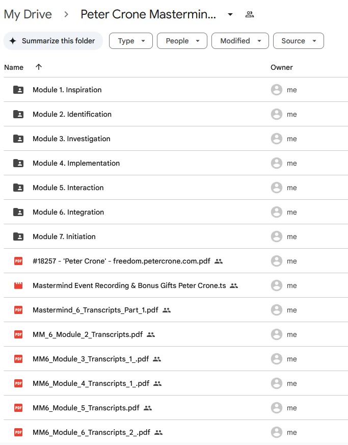 Peter Crone Mastermind 6 - Image 3