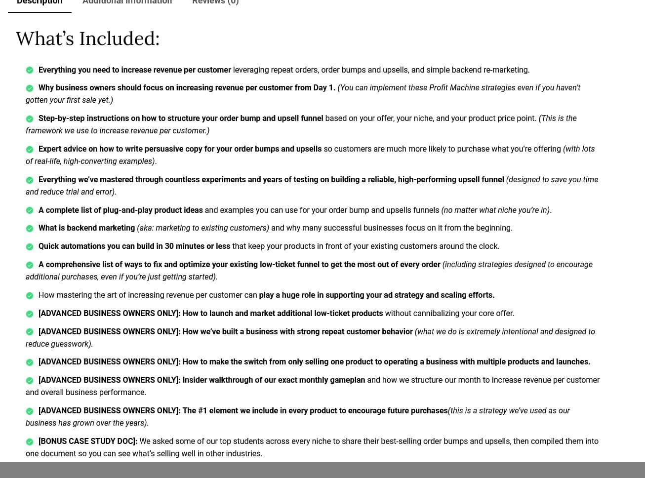 profit machine by maria wendt coupon discount free