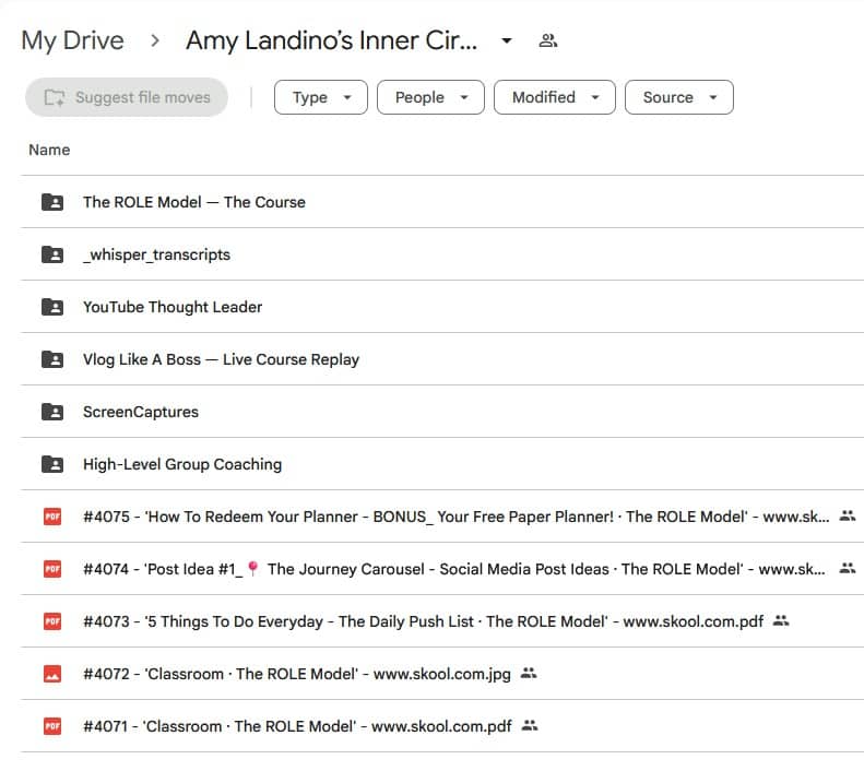 amy landino inner circle coaching program mega.nz torrent gdrive